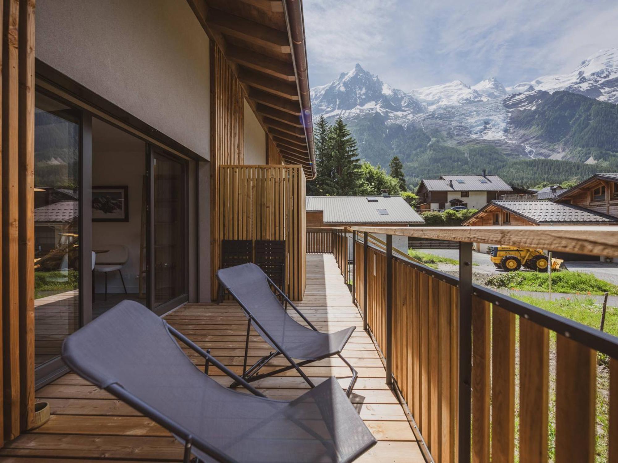 Apartamento Moderne Avec Terrasse, Vue Sur Mont Blanc - Fr-1-343-265