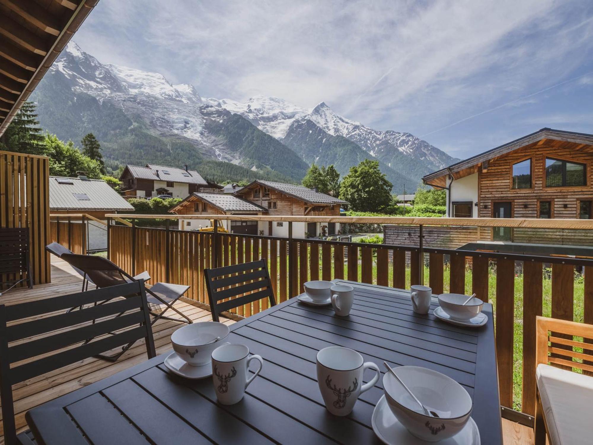 Moderne Avec Terrasse, Vue Sur Mont Blanc - Fr-1-343-265 Apartamento Chamonix